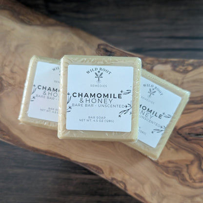 Chamomile & Honey - (Unscented) - Wild Root Remedies