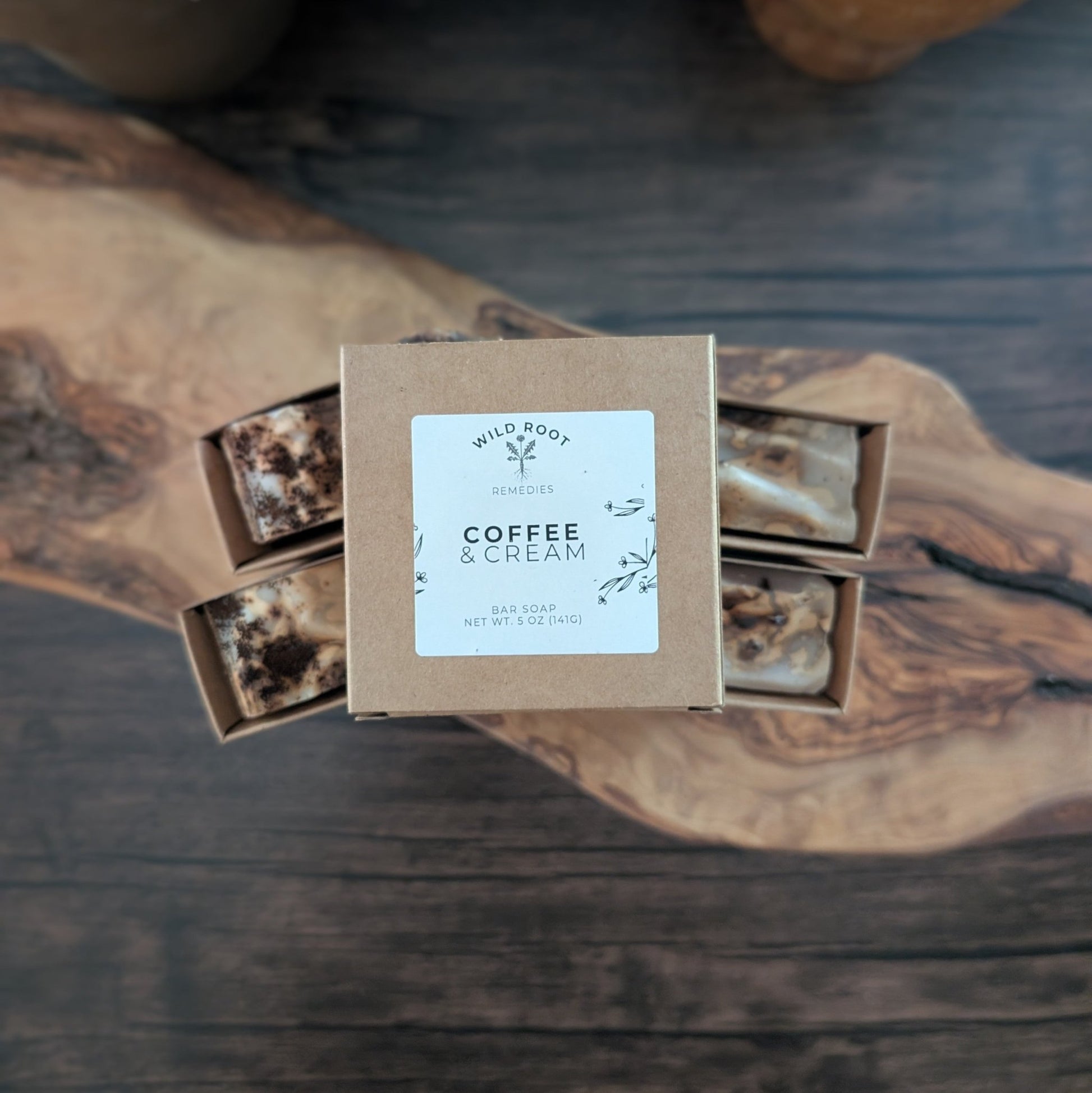 Coffee & Cream - Cold Process Soap - Wild Root Remedies