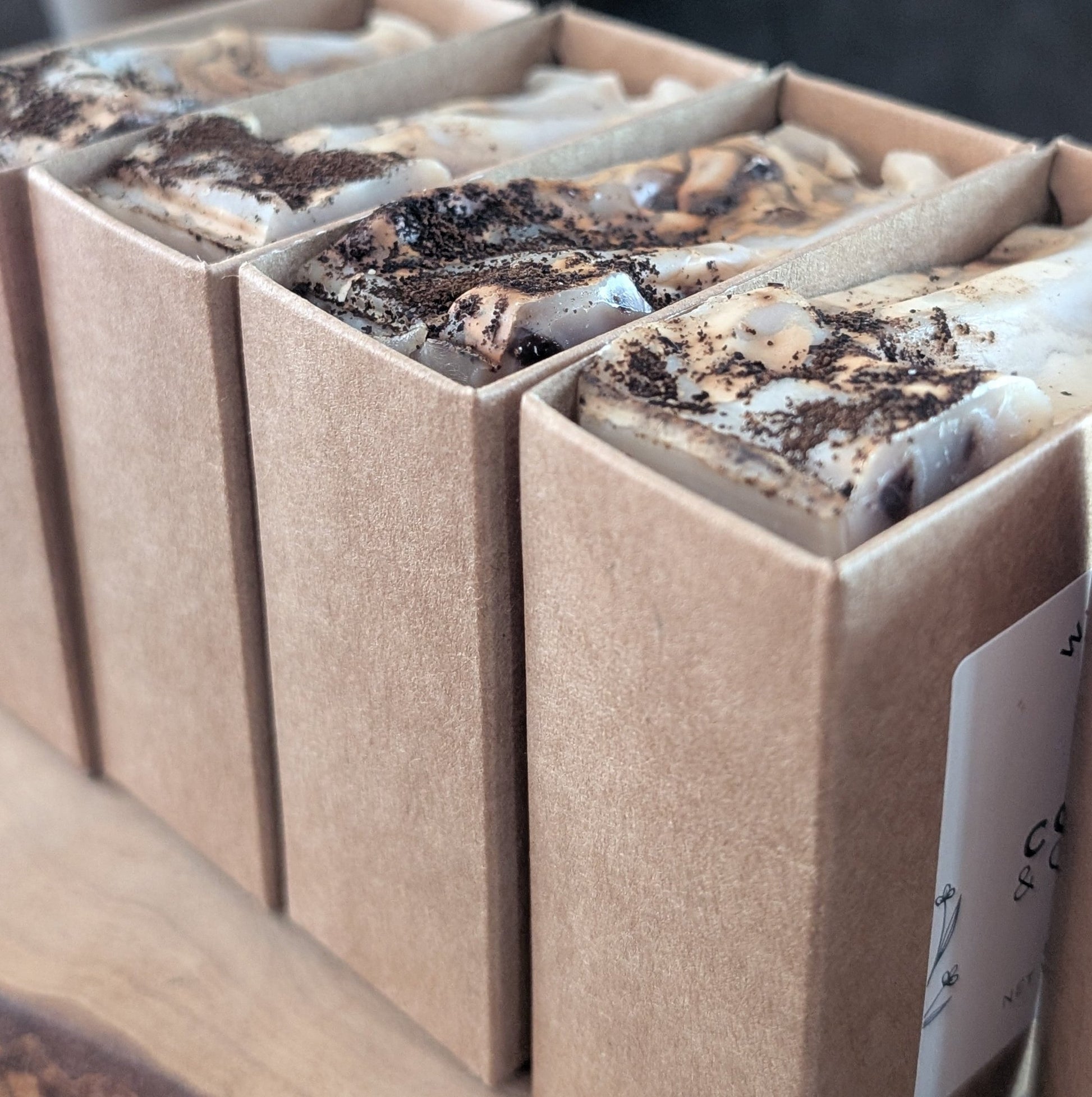Coffee & Cream - Cold Process Soap - Wild Root Remedies