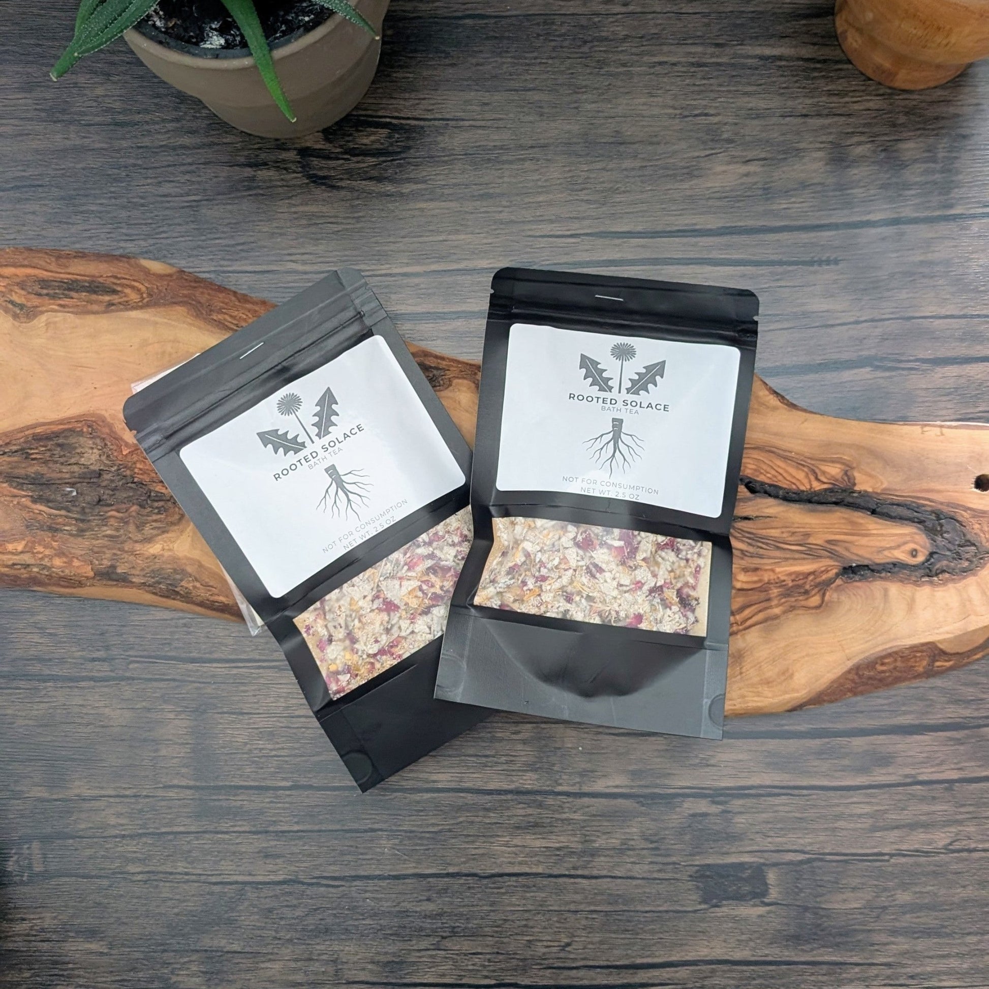 Rooted Solace - Bath Tea - Wild Root Remedies