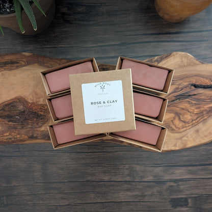 Rose & Clay - Glycerin Soap - Wild Root Remedies