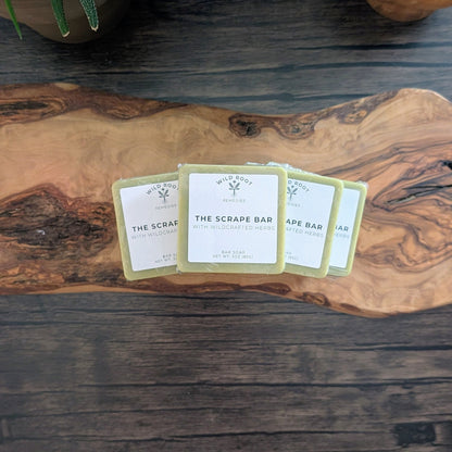 The Scrape Bar - Wildcrafted - Wild Root Remedies