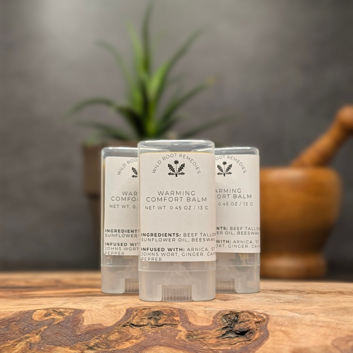 Warming Comfort Balm - Wild Root Remedies